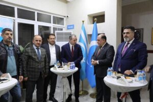 Türkmen Bakan Maruf’tan Türk heyetinin onuruna resepsiyon