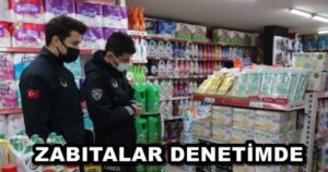 ZABITALAR DENETİMDE