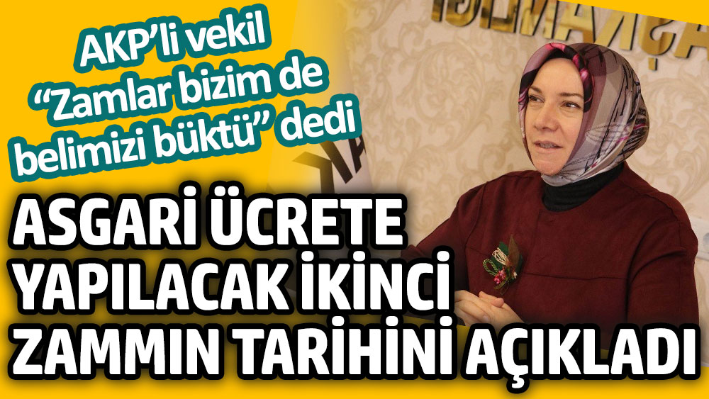 AKP Kayseri Milletvekili Hülya Nergis, yaşanan ekonomik krizden dert yandı.