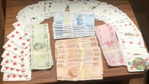 Trabzon’da işyerine kumar baskını