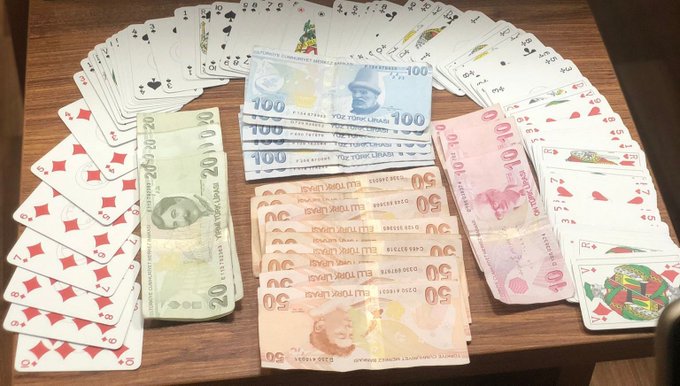 Trabzon’da işyerine kumar baskını