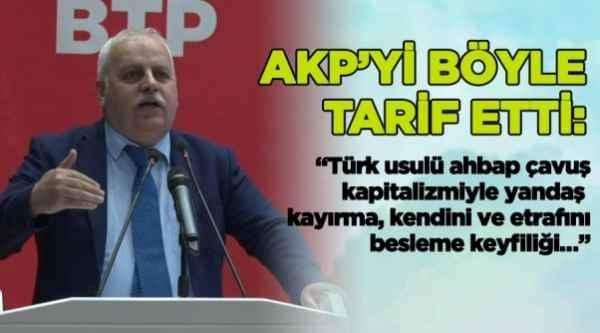 İbrahim Berk Ak Parti’yi böyle tarif etti: