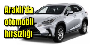 Araklı’da otomobil hırsızlığı 