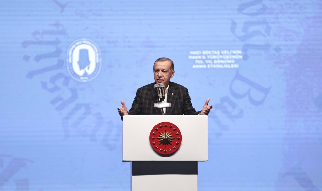 Cumhurbaşkanı Erdoğan Hacı Bektaş Veli’yi anma törenine katıldı