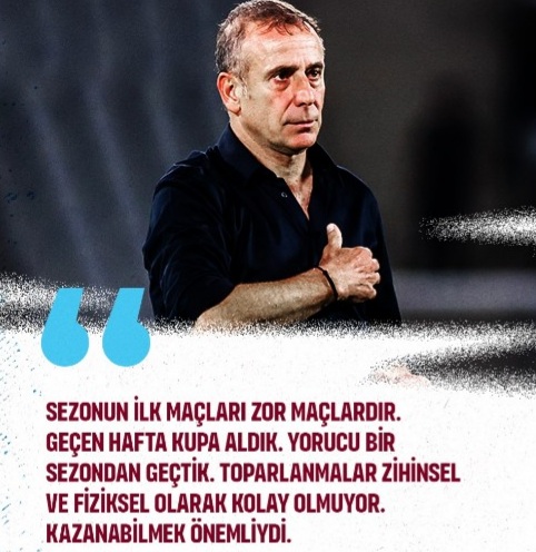 Avcı sezonun ilk maçları zor maçlardır