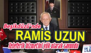 Başkan Uzun teleferik hizmetini yük olarak savundu