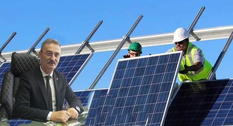 Şalpazarı Belediyesi güneş enerjisi santrali kuruyor 