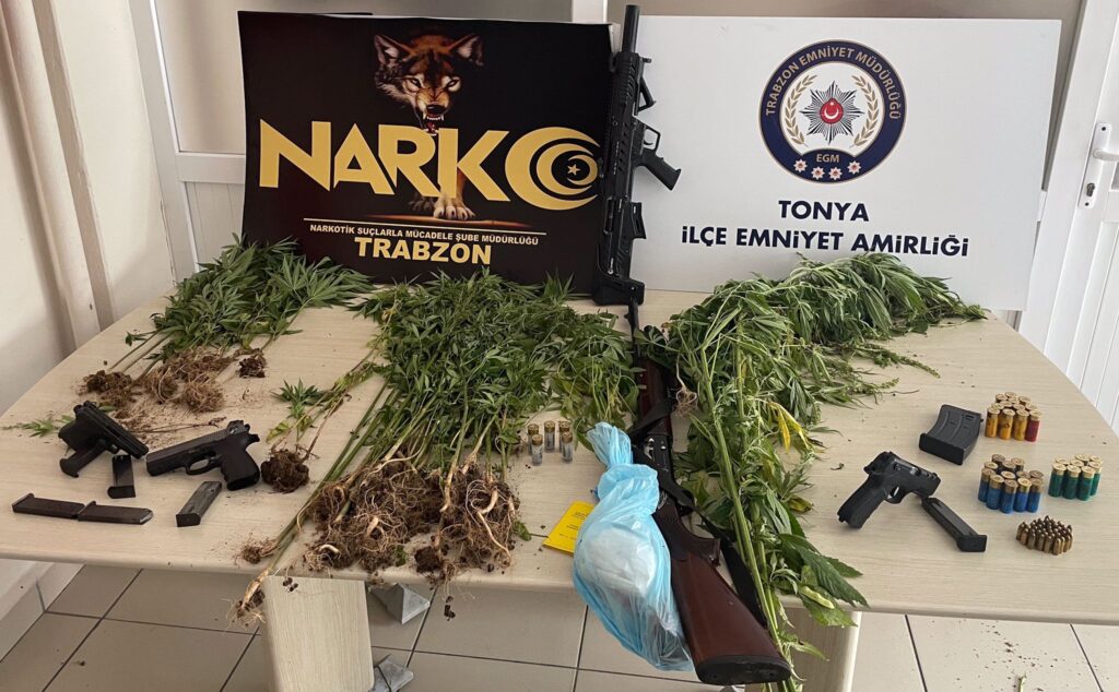 Tonya’da uyuşturucu operasyonu