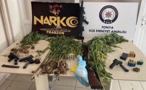Tonya’da uyuşturucu operasyonu