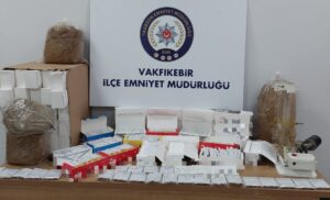 Vakfıkebir’de kaçak tütün ve tütün mamulleri ele geçirildi