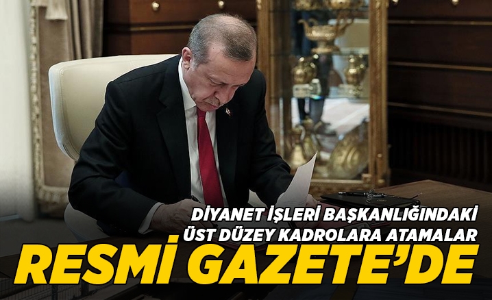 Diyanet İşleri Başkanlığı atama kararları resmi gazete’de yayınlandı 