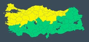 Meteoroloji’den 39 kente sarı uyarı 