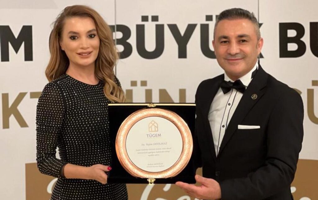 TÜGEM’den Yeşim Eryılmaz’a ödül 
