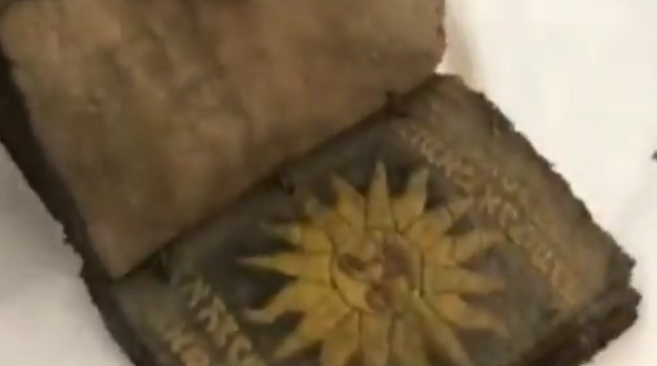 Giresun’da 700 yıllık el yazması Tevrat ele geçirildi.