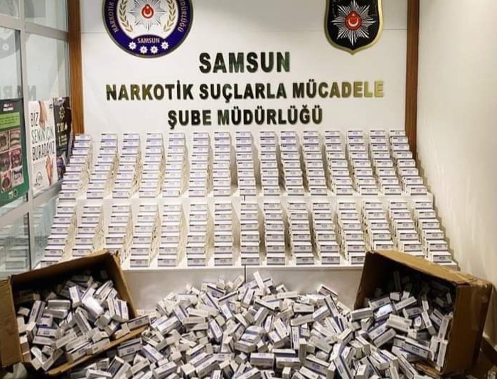 Samsun’da uyuşturucu operasyonu 2 kişi gözaltına alındı 