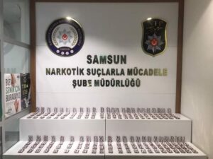 Samsun’da uyuşturucu operasyonu 