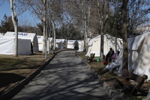 Çadır kentlerde vatandaşların tüm ihtiyaçları gideriliyor