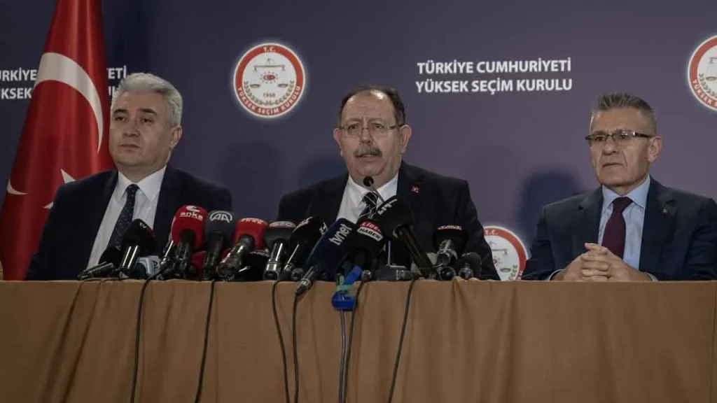 YSK Başkanı Yener Erdoğan yeniden Cumhurbaşkanı seçildi