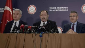 YSK Başkanı Yener Erdoğan yeniden Cumhurbaşkanı seçildi