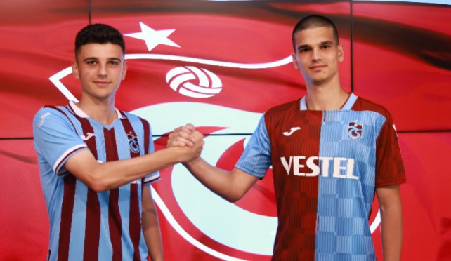 Trabzonspor Abdurrahman Bayram ve Salih Malkoçoğlu ile sözleşme imzaladı