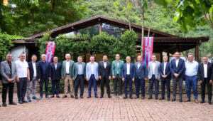 Başkan Ertuğrul Doğan, Belediye Başkanları ile buluştu