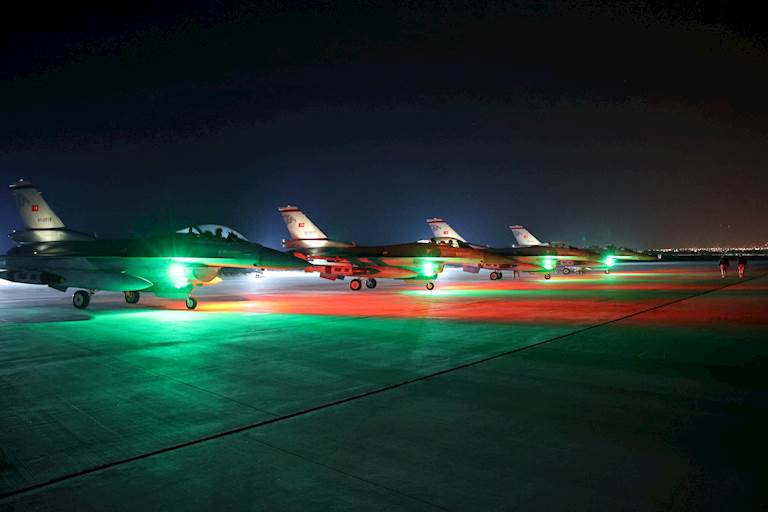 Suriye’nin kuzeyine hava harekatları devam ediyor 