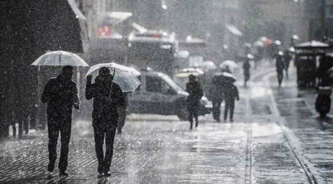 Meteoroloji’den Uşak, Manisa, Aydın’a yağmur uyarısı 
