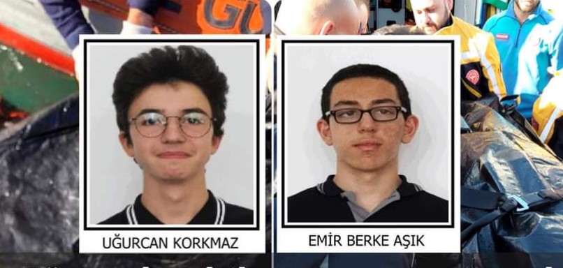 Beşikdüzü’nde kaybolan iki öğrencinin cenazeleri bulundu