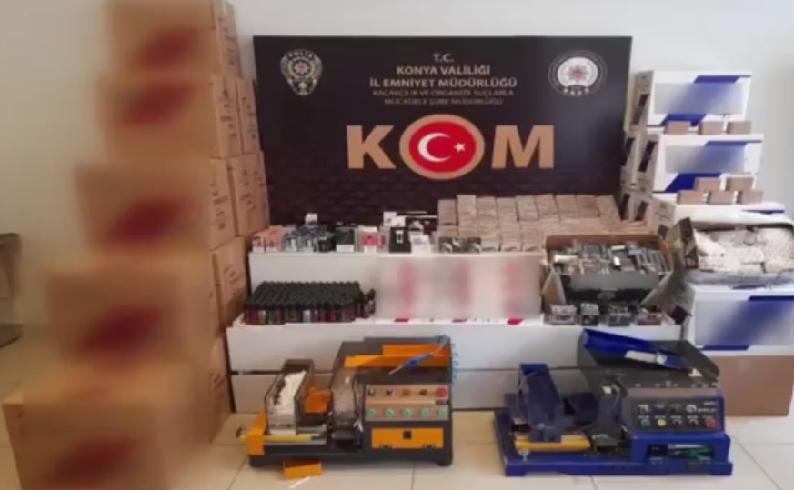 Yasa dışı tütün mamulü üretip satanlara yönelik operasyonunda 457 kişi yakalandı