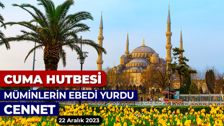 Müminlerin ebedi yurdu: Cennet