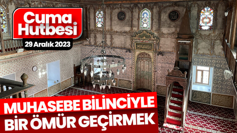 Muhasebe bilinciyle bir ömür geçirmek