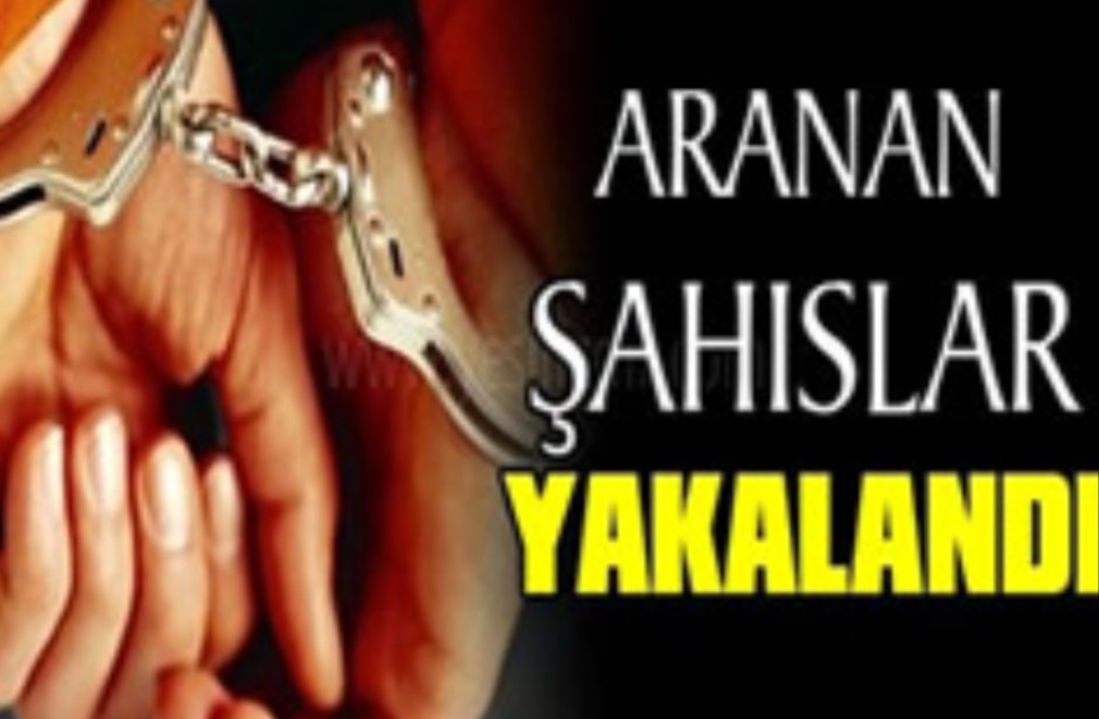 Trabzon’da aranan şahıslar yakalandı