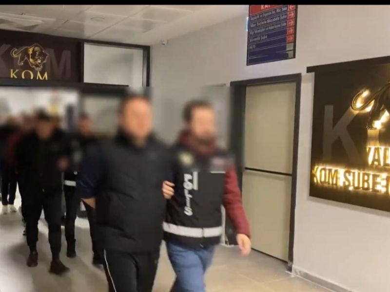 Yalova merkezli 4 ilde Çakar olarak bilinen organize suç örgütü çökertildi
