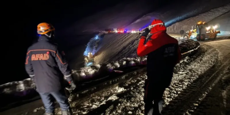 Van’da çığ faciası