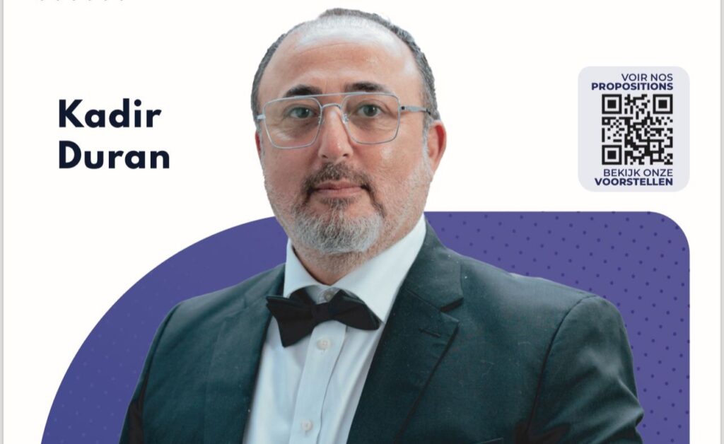 Belçika’da Türk asıllı gazeteci Kadir Duran Federal Milletvekili adayı oldu