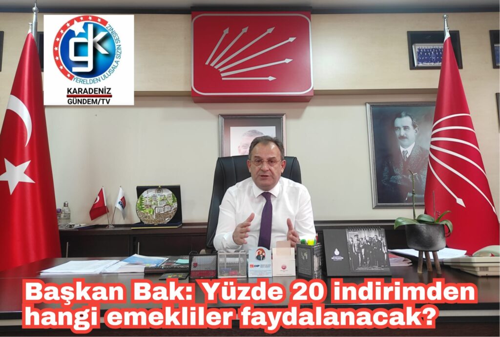 Başkan Bak: Yüzde 20 indirimden hangi emekliler faydalanacak?