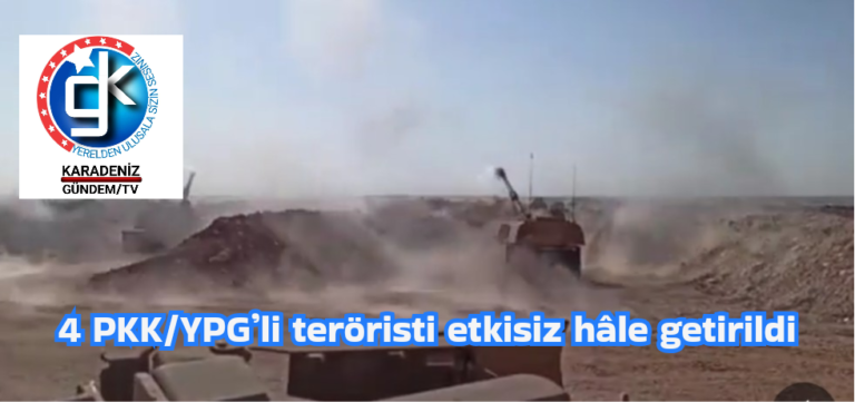 4 PKK/YPG’li teröristi etkisiz hâle getirildi