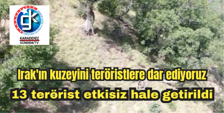 Irak’ın kuzeyini teröristlere dar ediyoruz