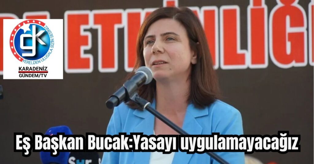 Eş Başkan Bucak:Yasayı uygulamayacağız