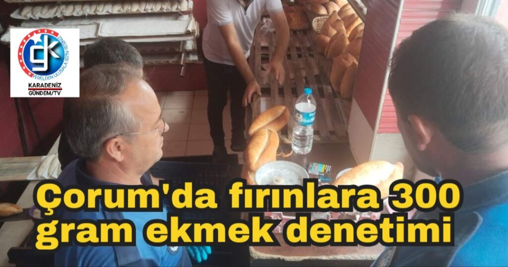 Fırınlara 300 gram ekmek denetimi