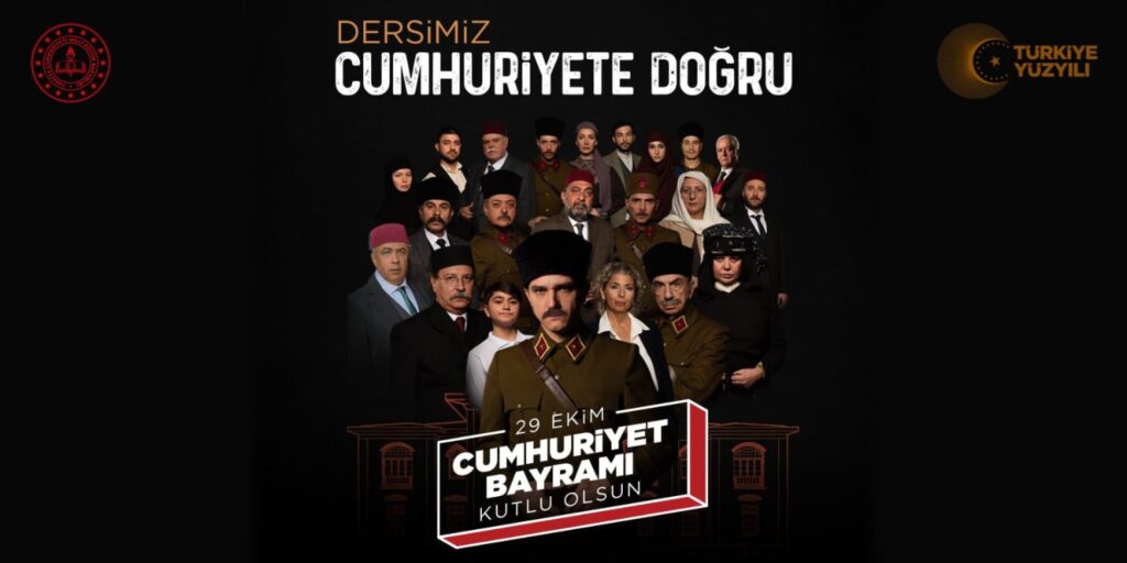 Cumhuriyet haftasının ilk dersi “Dersimiz Cumhuriyete doğru” filmiyle başlayacak