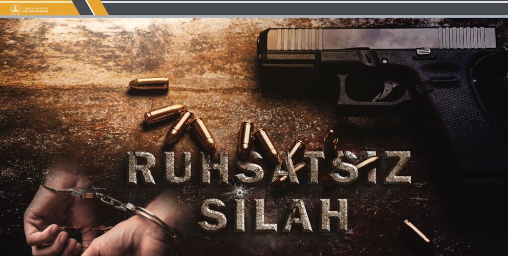 Ruhsatsız silah taşıyanlara hapis cezası