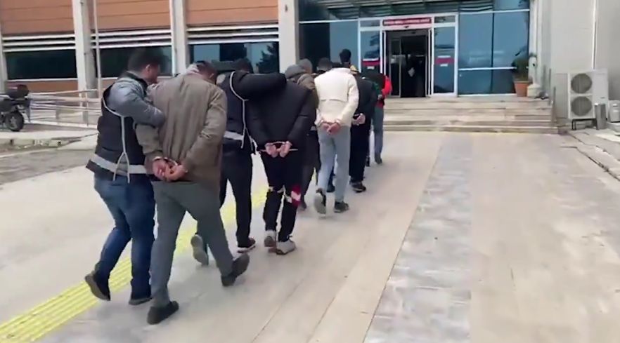 5 Ayrı organize suç örgütüne yönelik operasyon