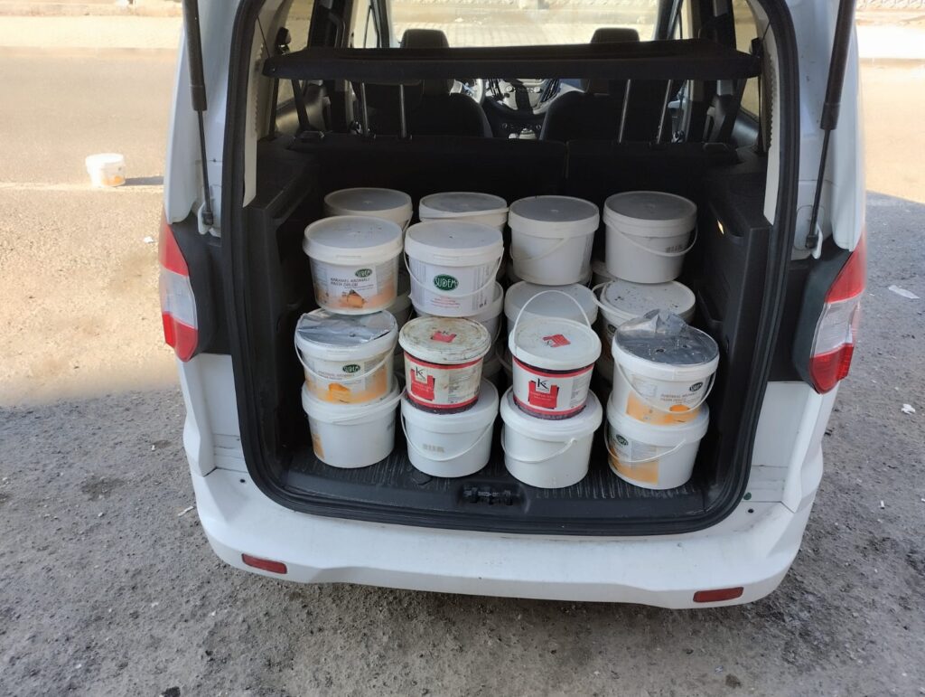 Pastanelere denetim 363 kilogram pasta malzemesine el konuldu