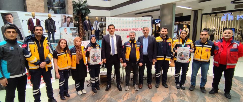 Batman’da acil sağlık hizmetleri haftası etkinlikleri düzenlendi