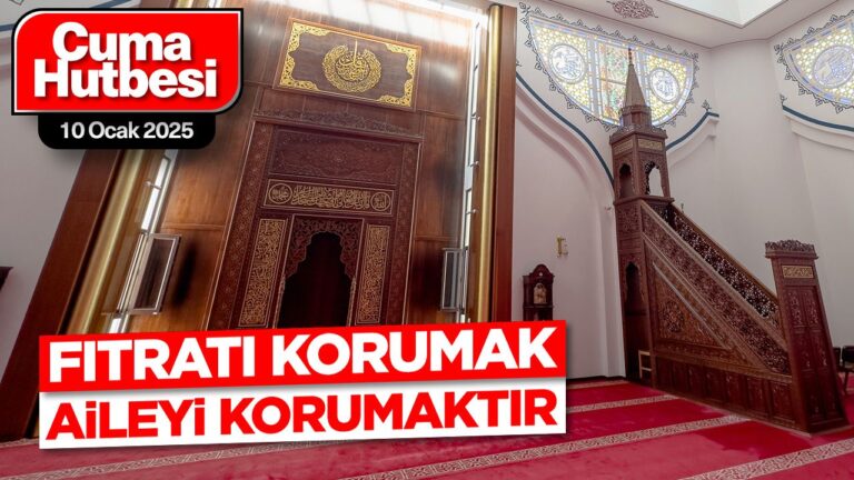 Fıtratı korumak aileyi korumaktır