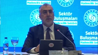 Işıkhan:Madencilik sektöründe hedefi belirledi