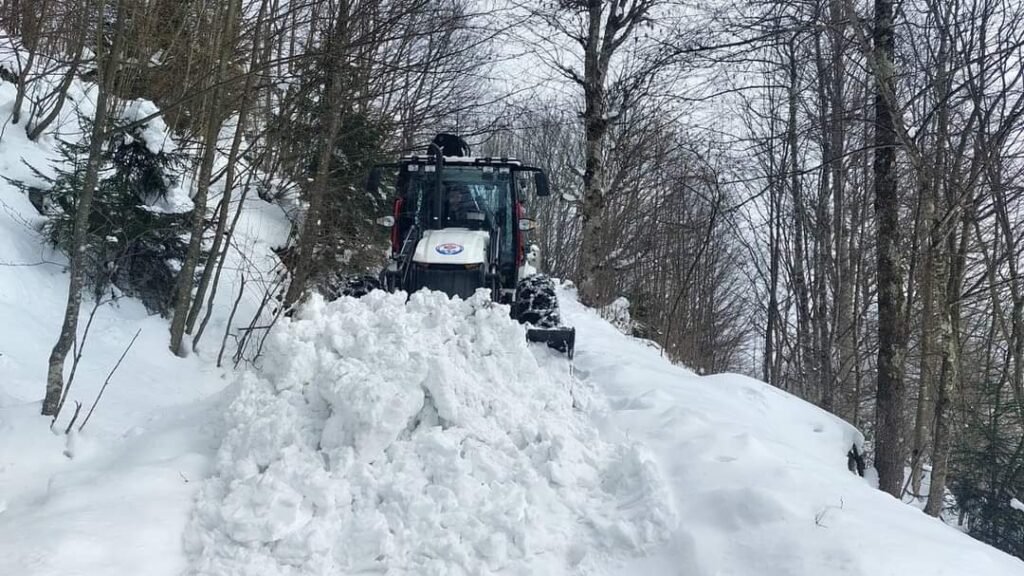 Trabzon’da ulaşıma kapalı yol kalmadı