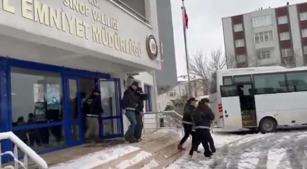 Sinop merkezli 3 ilde operasyon 