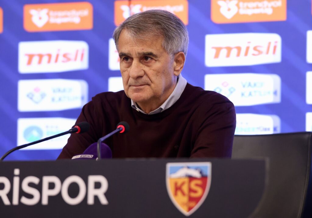 Şenol Güneş:Maalesef iki puan kaybettik